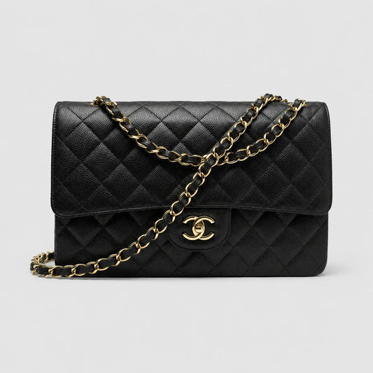 Chanel Classic Flap Timeless — Hauptansicht Vorderseite | Luren Authentisch